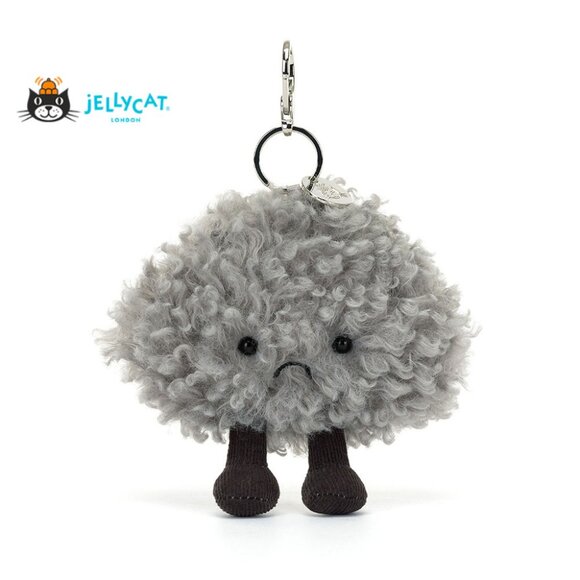 JELLYCAT Amuseables Storm Cloud Bag Charm - Keychain New with Tags - Picture 6 of 8